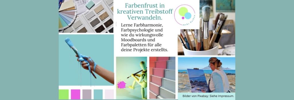 Farbseminare, Moodboards, Farbpaletten